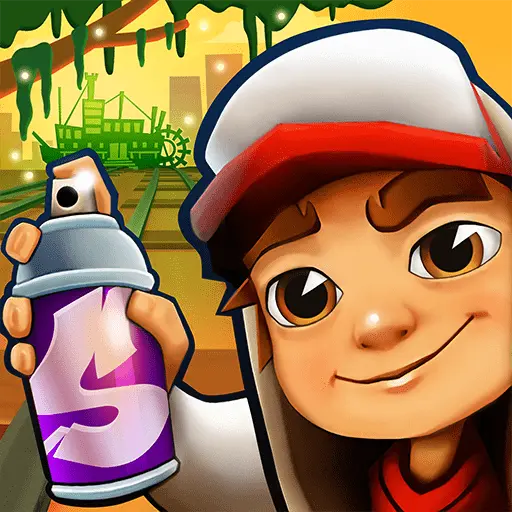 لعبة صب واي Subway Surfers مهكرة للأندرويد